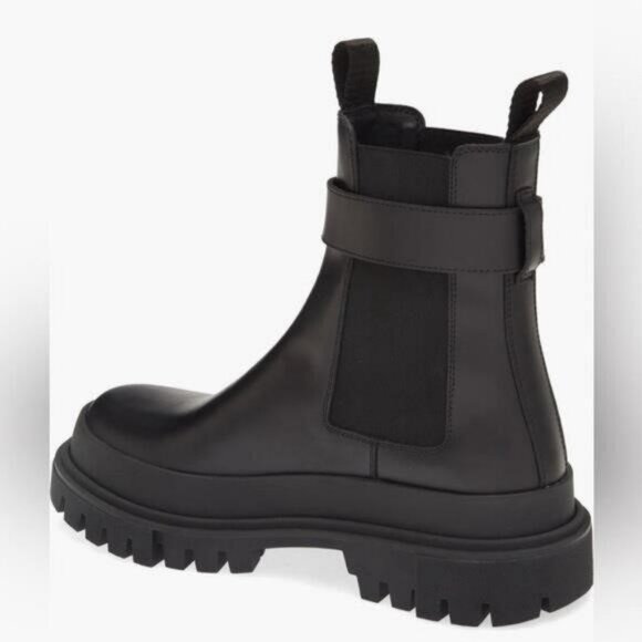 New Authentic Dolce&Gabbana Lug Sole Chelsea Boot Women’s Shoes - Picture 8 of 9